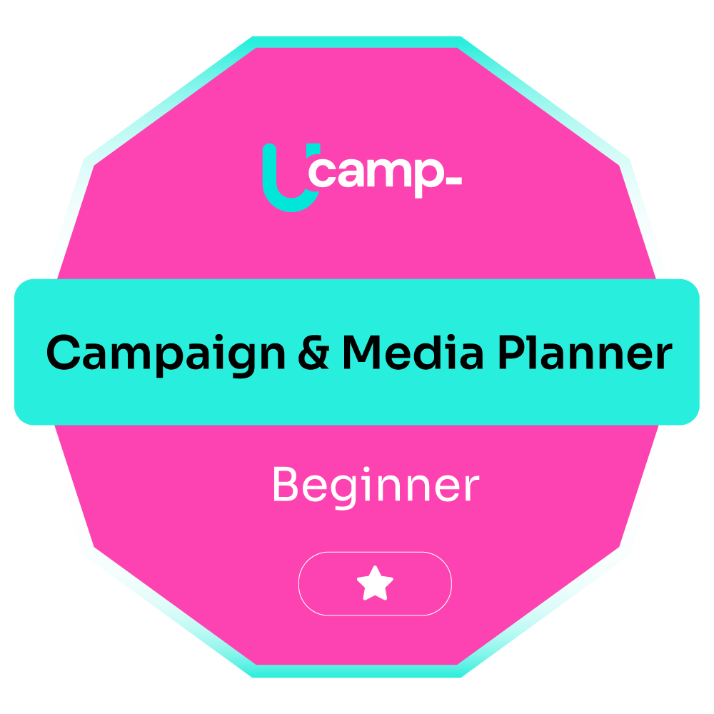 Campaign &Media Planner Credly