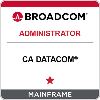 CA Datacom® - Database Key Concepts badge image. Validation. Foundational level. Issued by Interskill Learning
