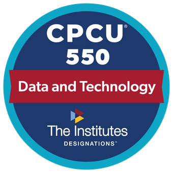 CPCU 550 Maximizing Value with Data and Technology Credly
