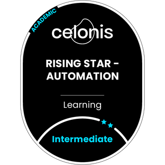 Rising Star - Automation - Credly