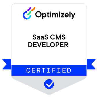 Optimizely SaaS CMS Certified Developer