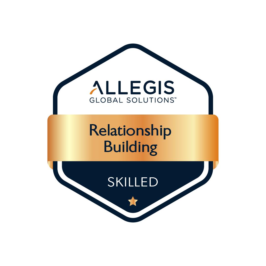 Relationship Building Skilled Level Credly