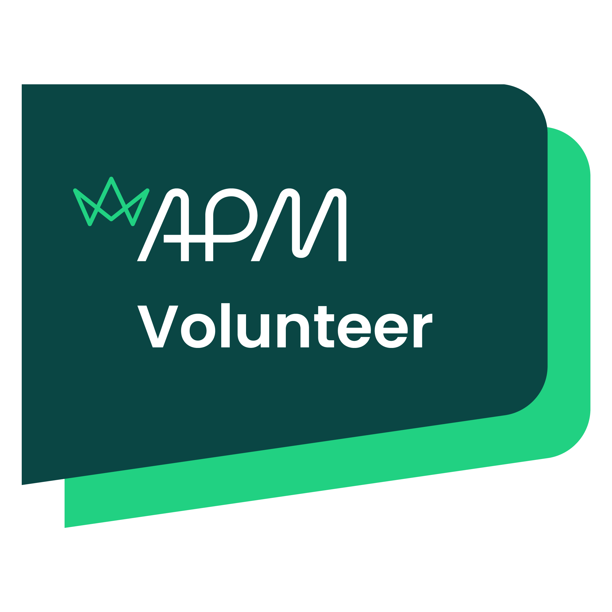 Apm volunteer credly