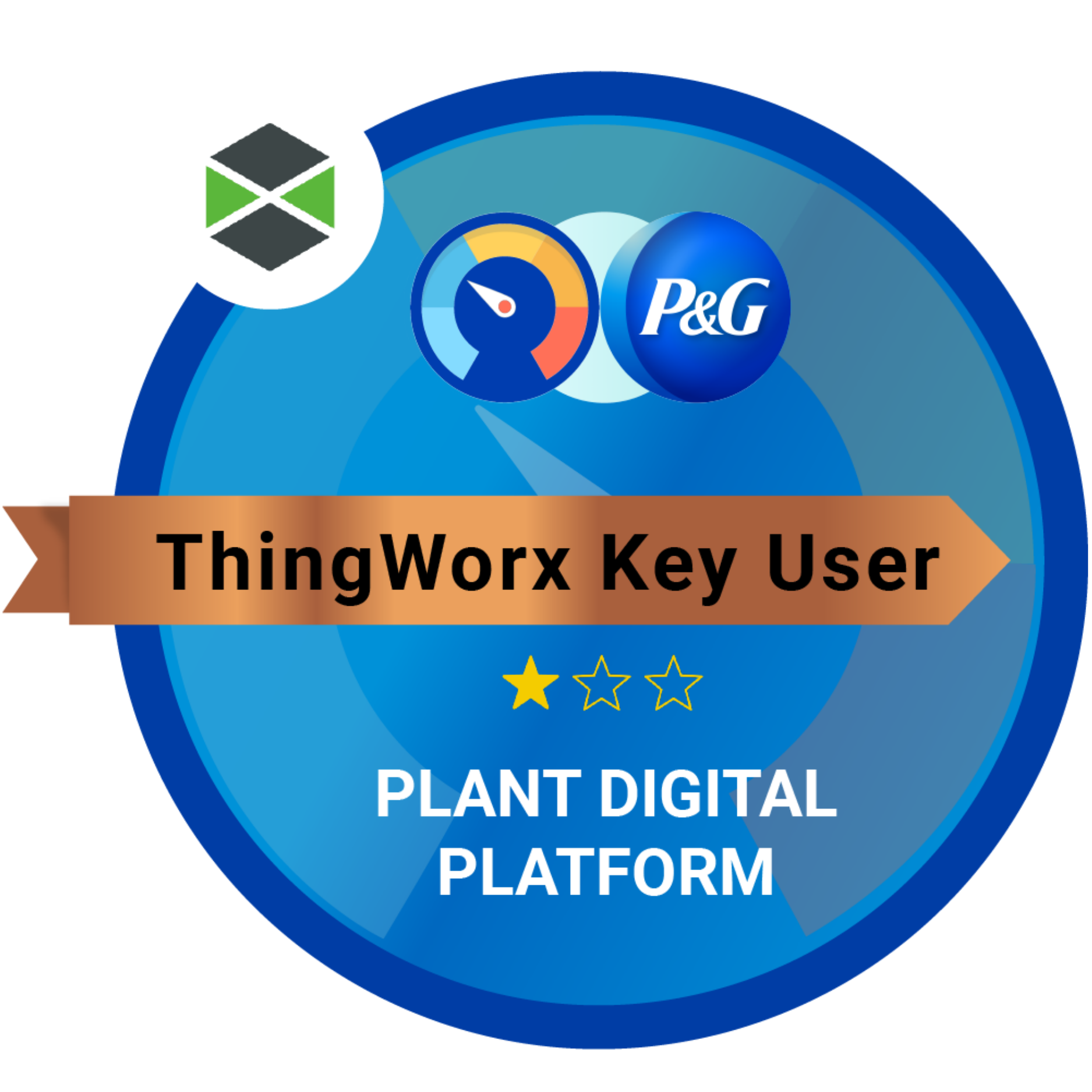 P&G Plant Digital Platform ThingWorx Practitioner Credly