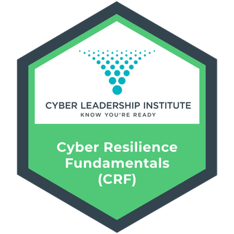 Cyber Resilience Fundamentals - Credly