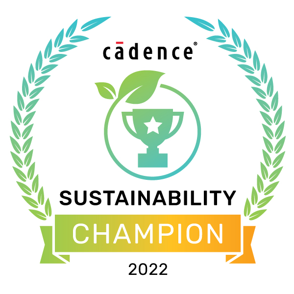 Cadence Sustainability Champion 2022 - Credly