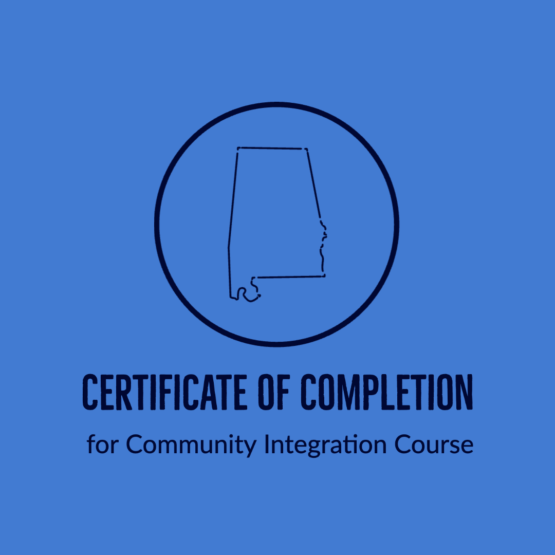 Alabama Community Integration Course Credly