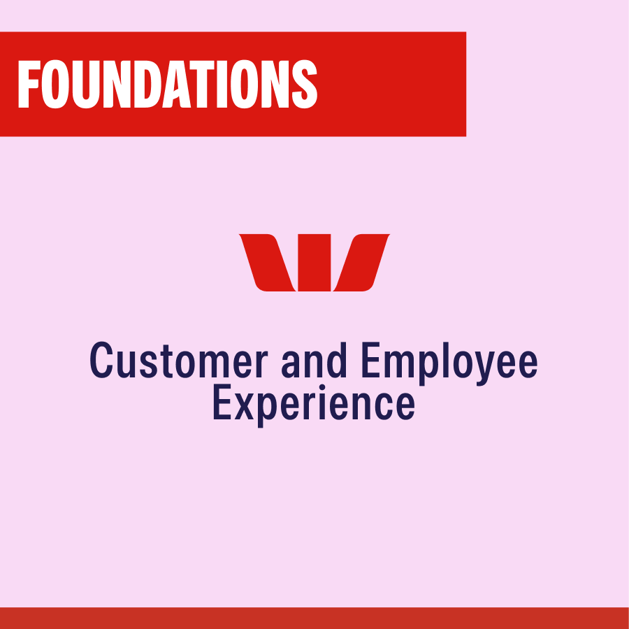 Westpac Customer and Employee Experience Foundations Credly