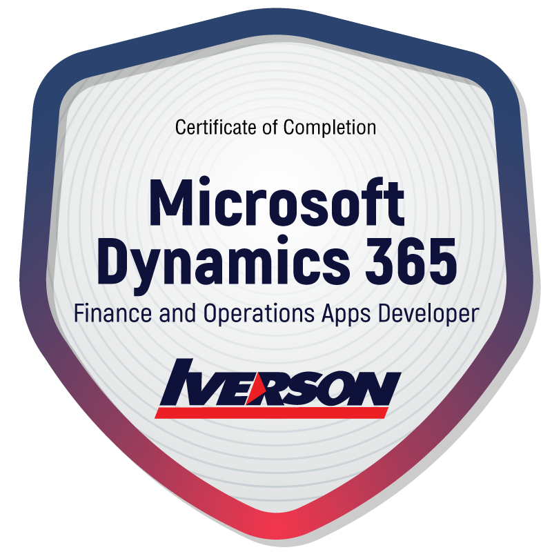 Microsoft Dynamics 365: Finance and Operations Apps Developer - Credly