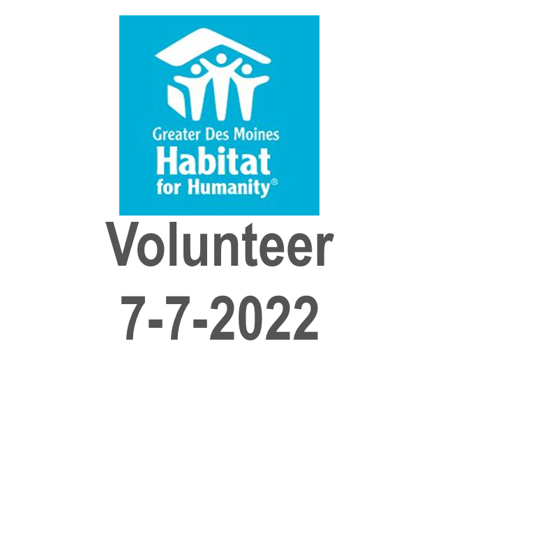 Habitat for Humanity Volunteer Credly