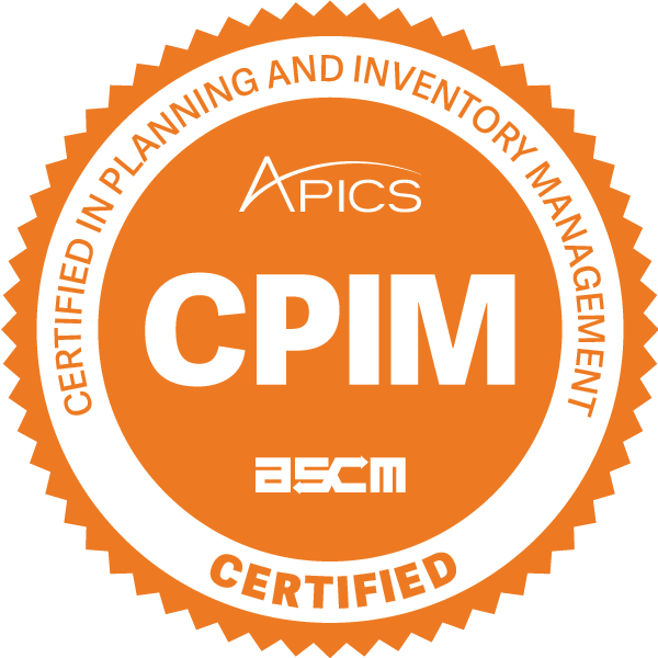 APICS Certified in Planning and Inventory Management (CPIM)