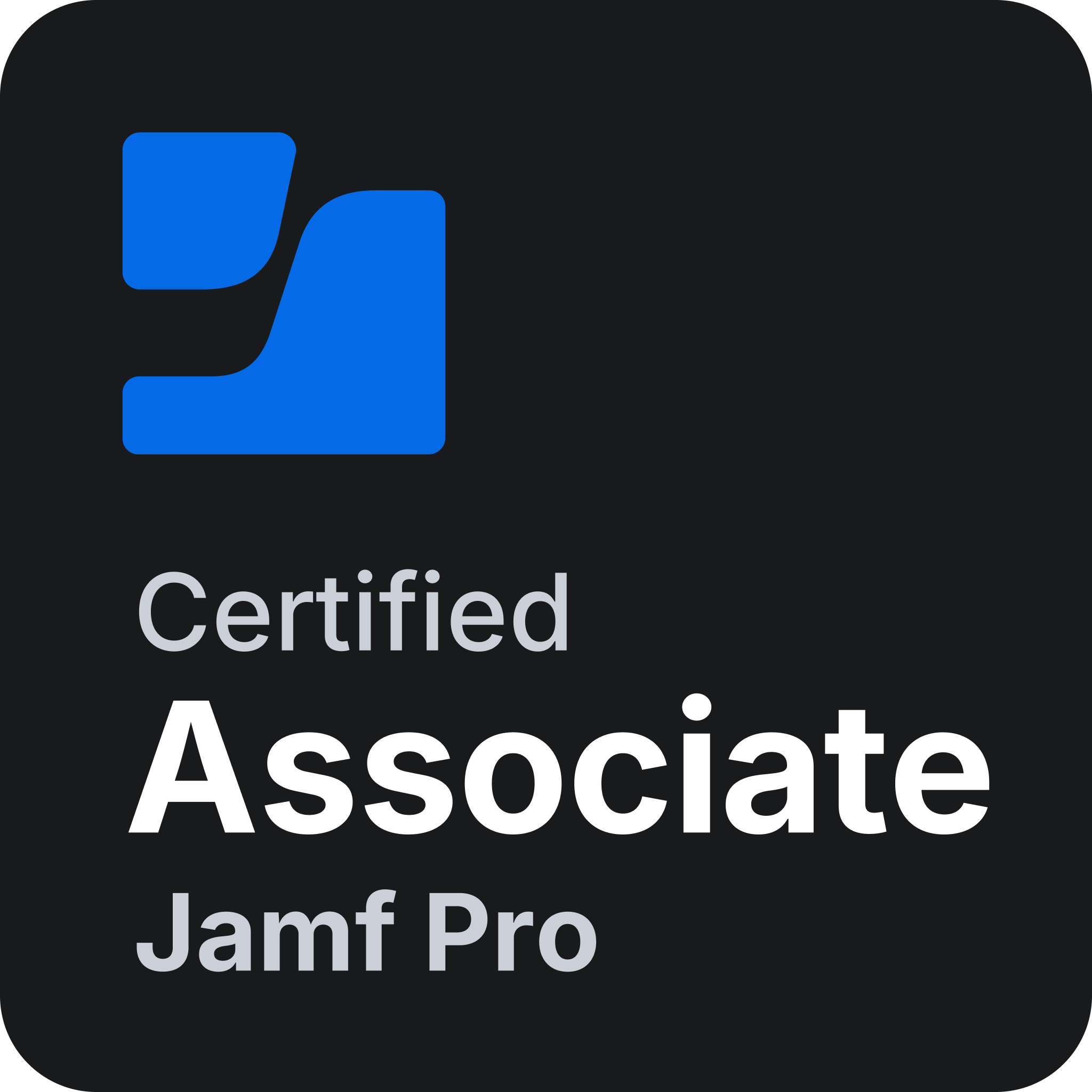 Jamf Certified Associate