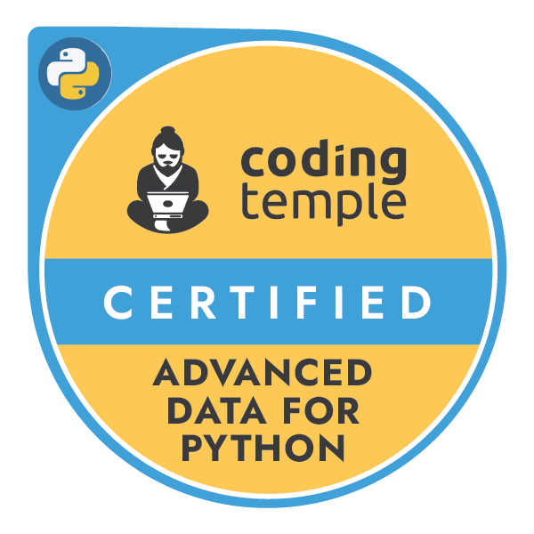 Advanced Python for Data - Credly