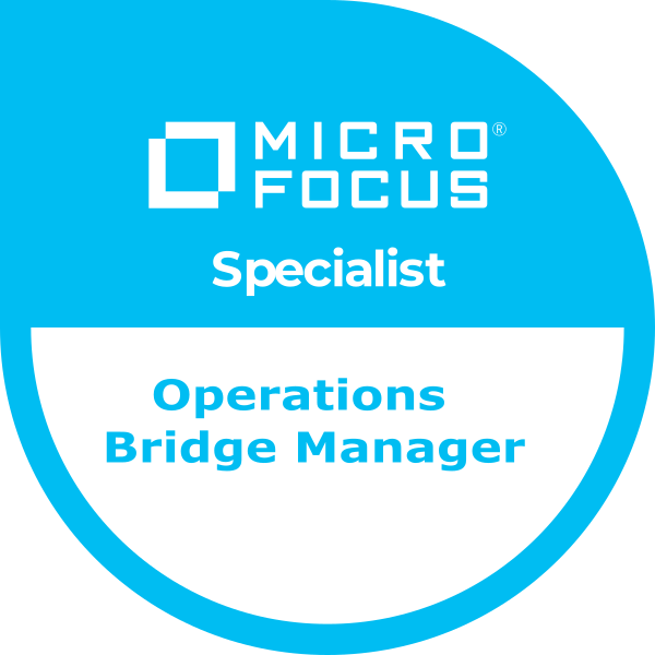 Operations Bridge Manager Specialist Credly Operations Bridge Manager Specialist Credly