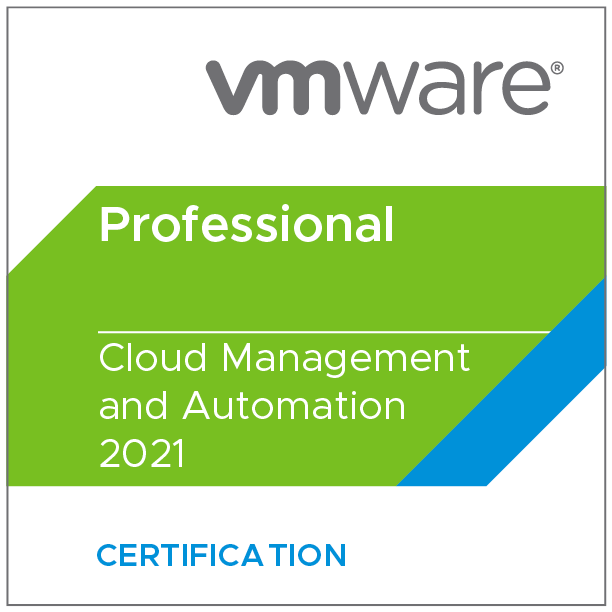 VMware Certified Professional - CMA 2021