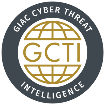 GIAC Cyber Threat Intelligence (GCTI)