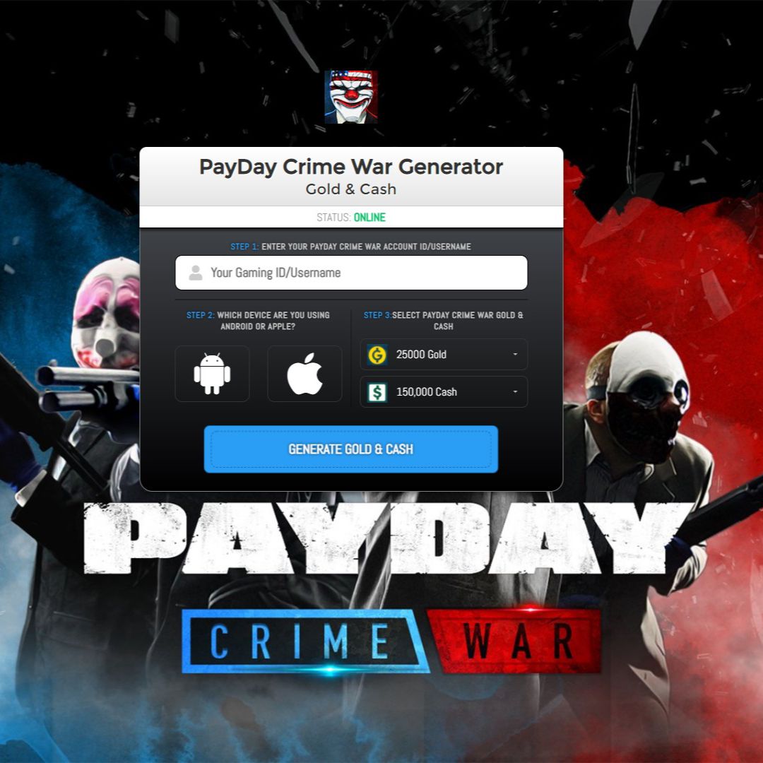 payday-crime-war-hack Cheats