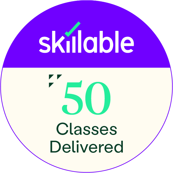 50 Classes Delivered badge