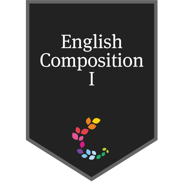 English Composition I (ENG1001 2018) Credly
