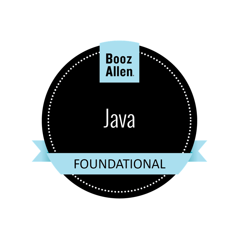 Java Foundational - Credly