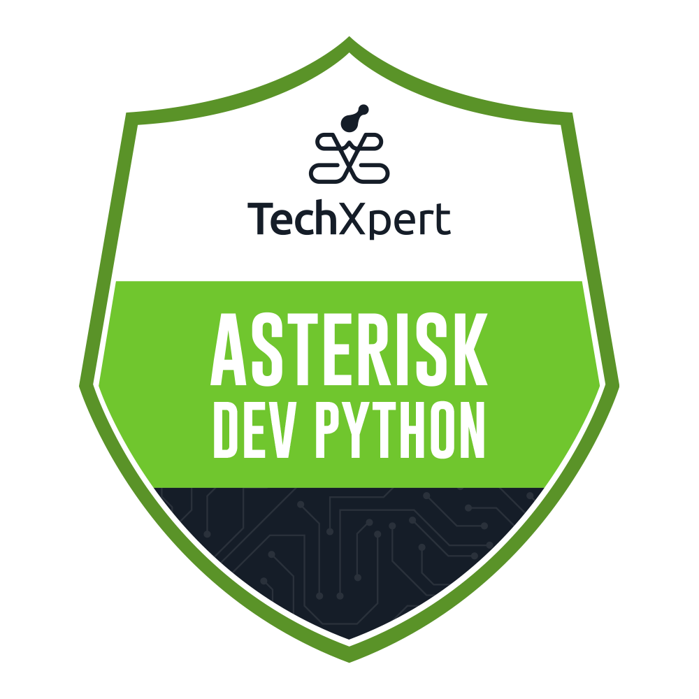 Asterisk Dev Python - Credly