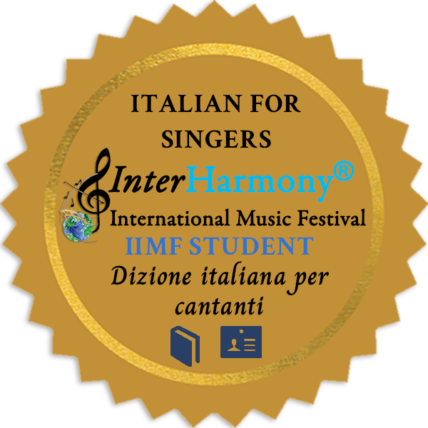 Italian for Singers Language Diction Class Credly