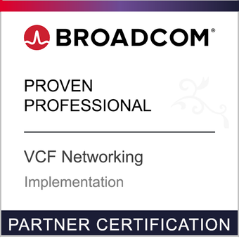 Broadcom Partner Certification - Proven Professional - VCF Networking - Implementation