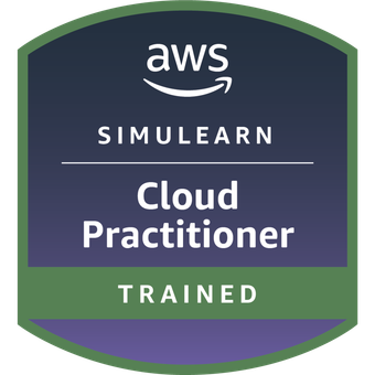 AWS SimuLearn - Cloud Practitioner - Training Badge badge
