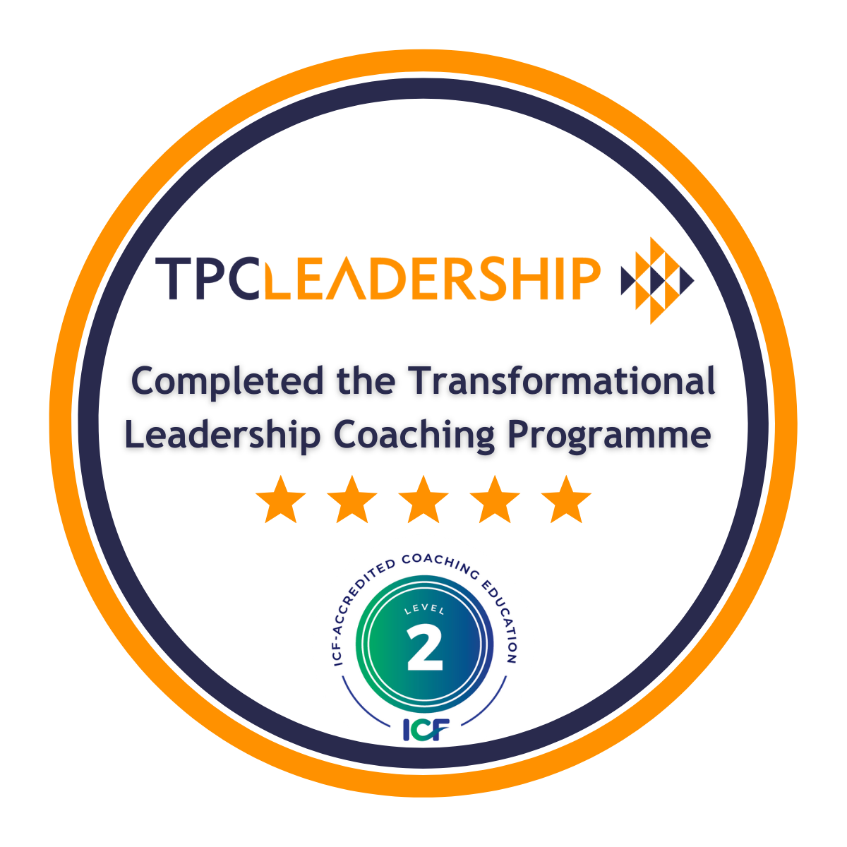 Transformational Leadership Coaching ICF Level 2 Credly Transformational Leadership Coaching ICF Level 2 Credly