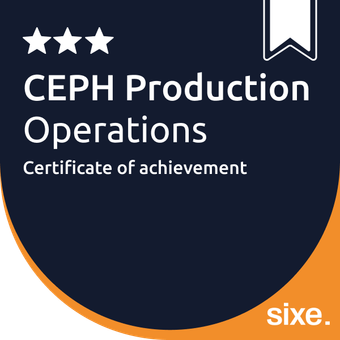 Ceph Production Operations Badge