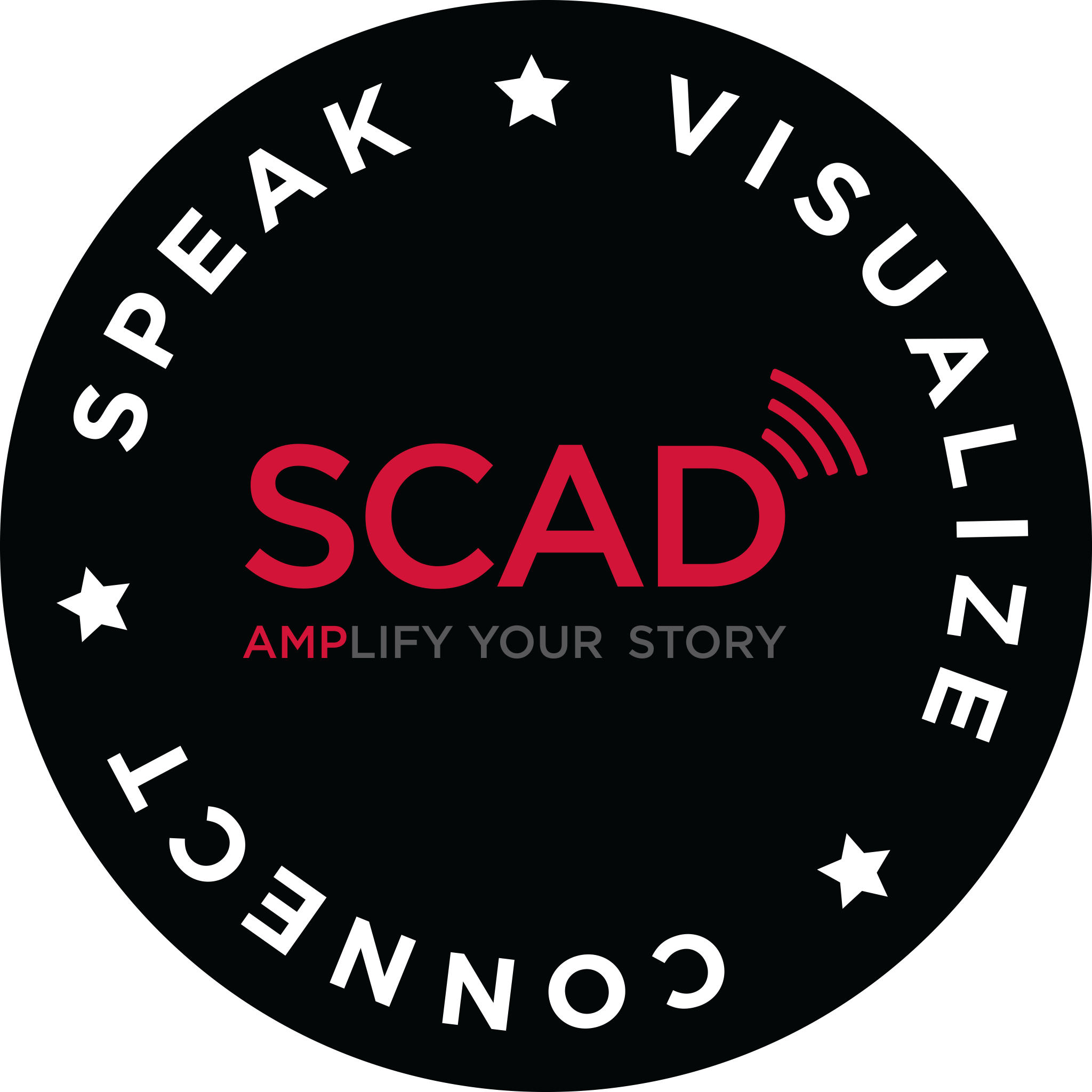 SCADamp Certificate of Completion badge image. Certification. Foundational level. Issued by Savannah College of Art and Design