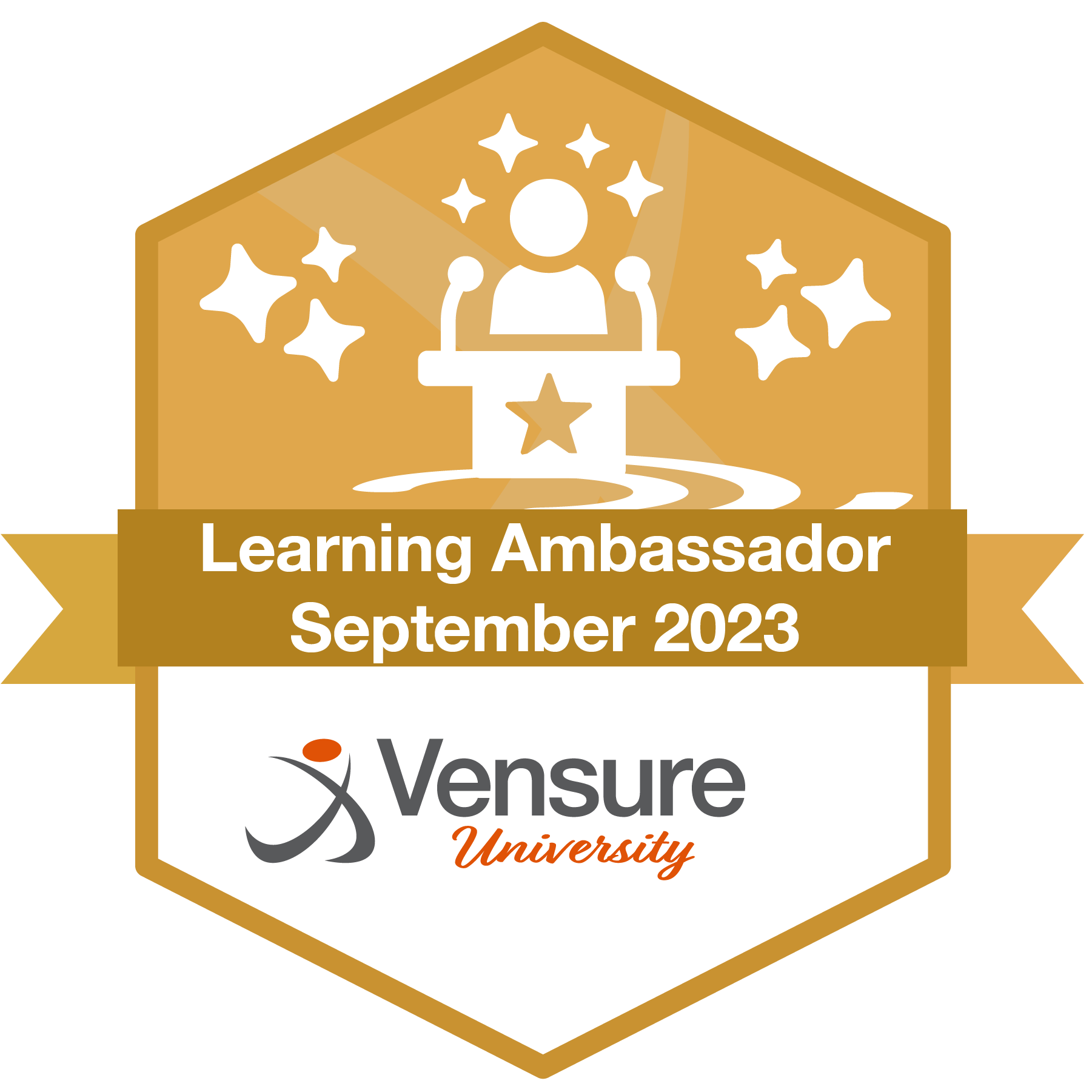 Learning Ambassador September 2023 Credly