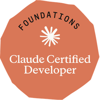 Claude Certified Developer Foundations Badge