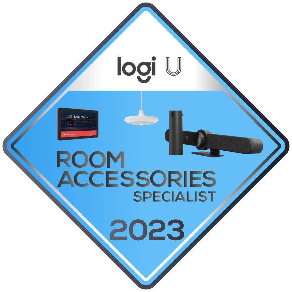 Logitech Room Accessories Specialist 2023 Credly
