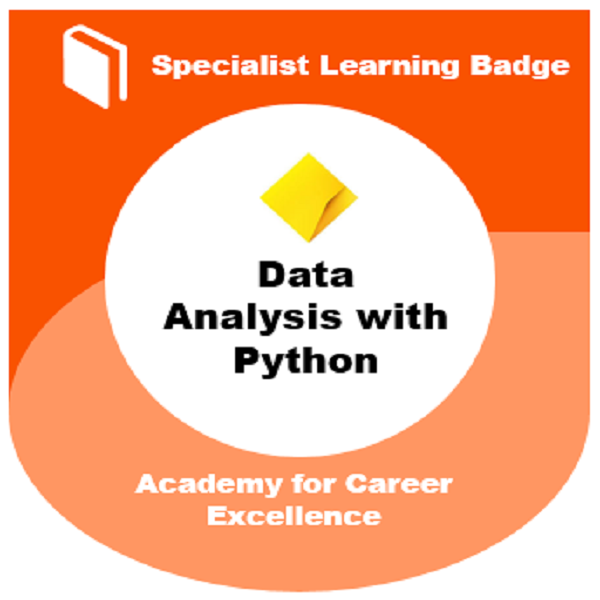 Data Analysis with Python - Credly