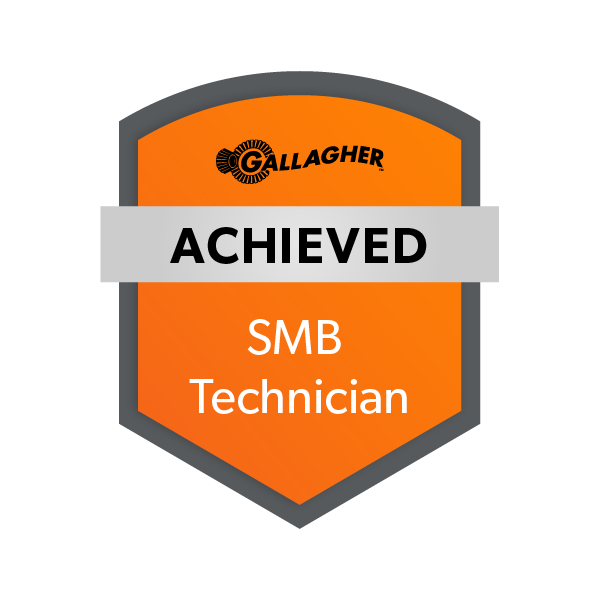 Gallagher Security SMB Technician Credly