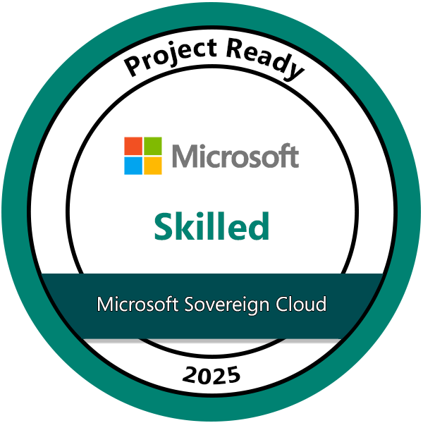Microsoft Sovereign Cloud -​ Skilled