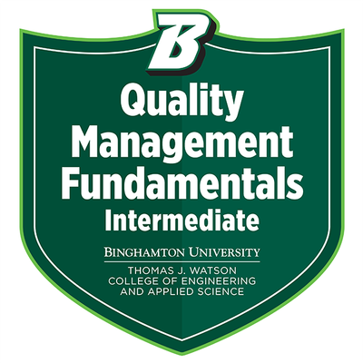 Quality Management Fundamentals Badge