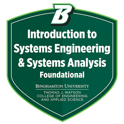 Introduction to Systems Engineering & Systems Analysis