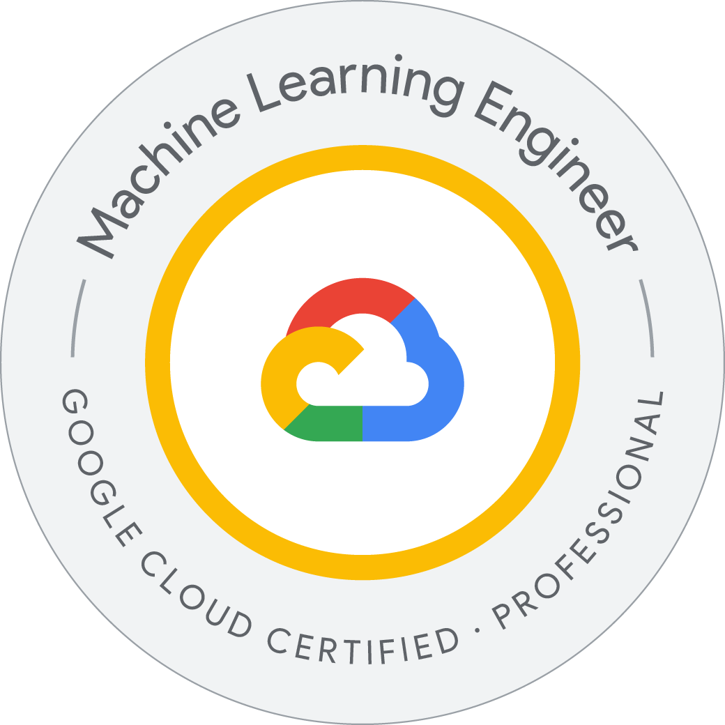 Professional Machine Learning Engineer badge