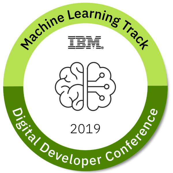 IBM Digital Developer Conference: Machine Learning Track