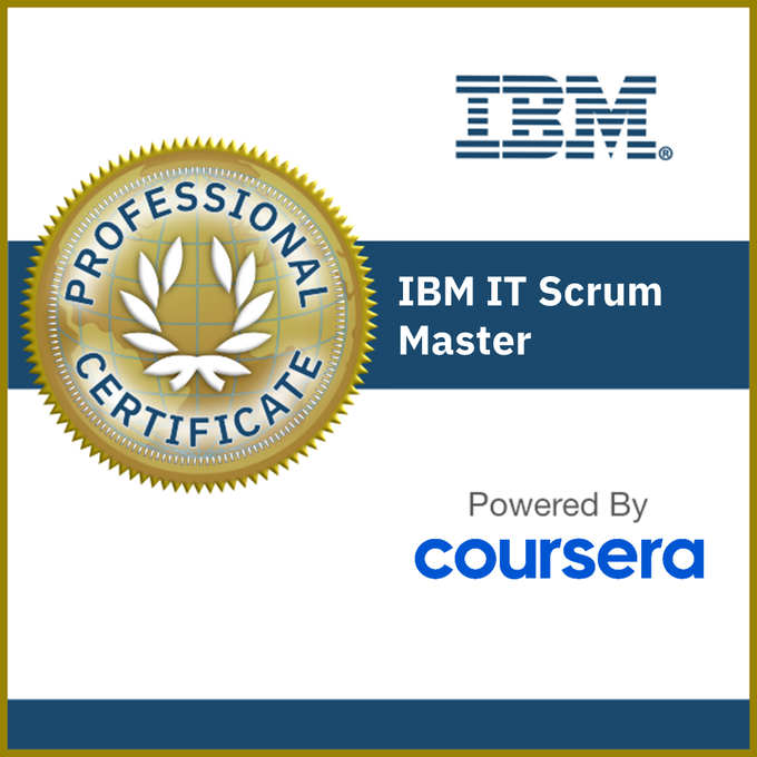 IBM IT Scrum Master Professional Certificate