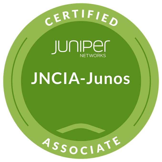 Juniper Networks Certified Associate Junos Jncia Junos Credly