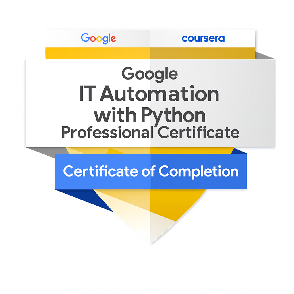 Google IT Automation with Python