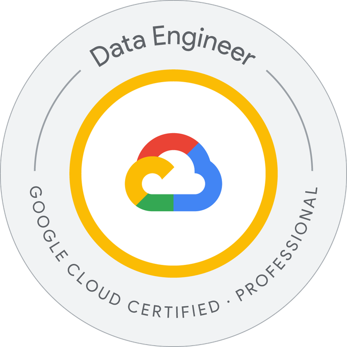 Google Cloud Professional Data Engineer Badge