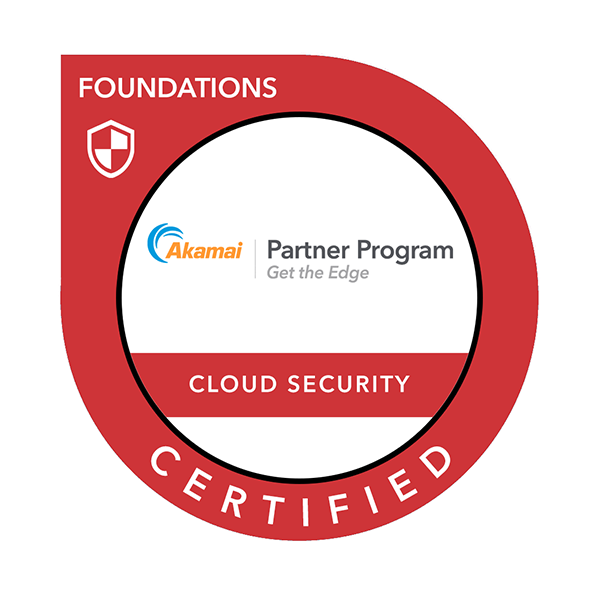 Akamai Partner Foundations Cloud Security badge