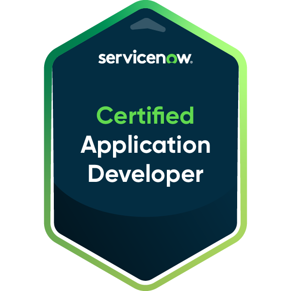 ServiceNow CAD Badge