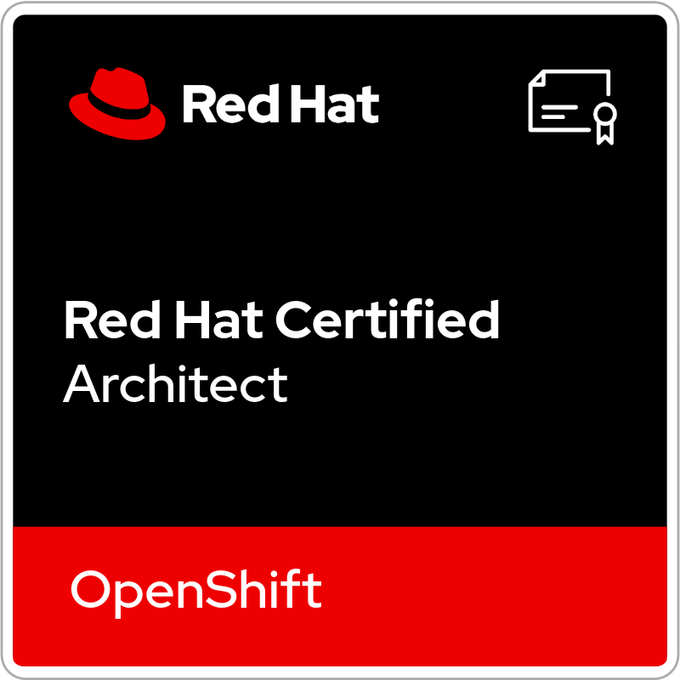 OpenShift Architect Badge