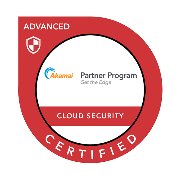 Akamai Partner Advanced Cloud Security badge