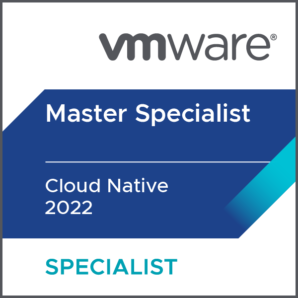 VMware Certified Master Specialist - Cloud Native 2022